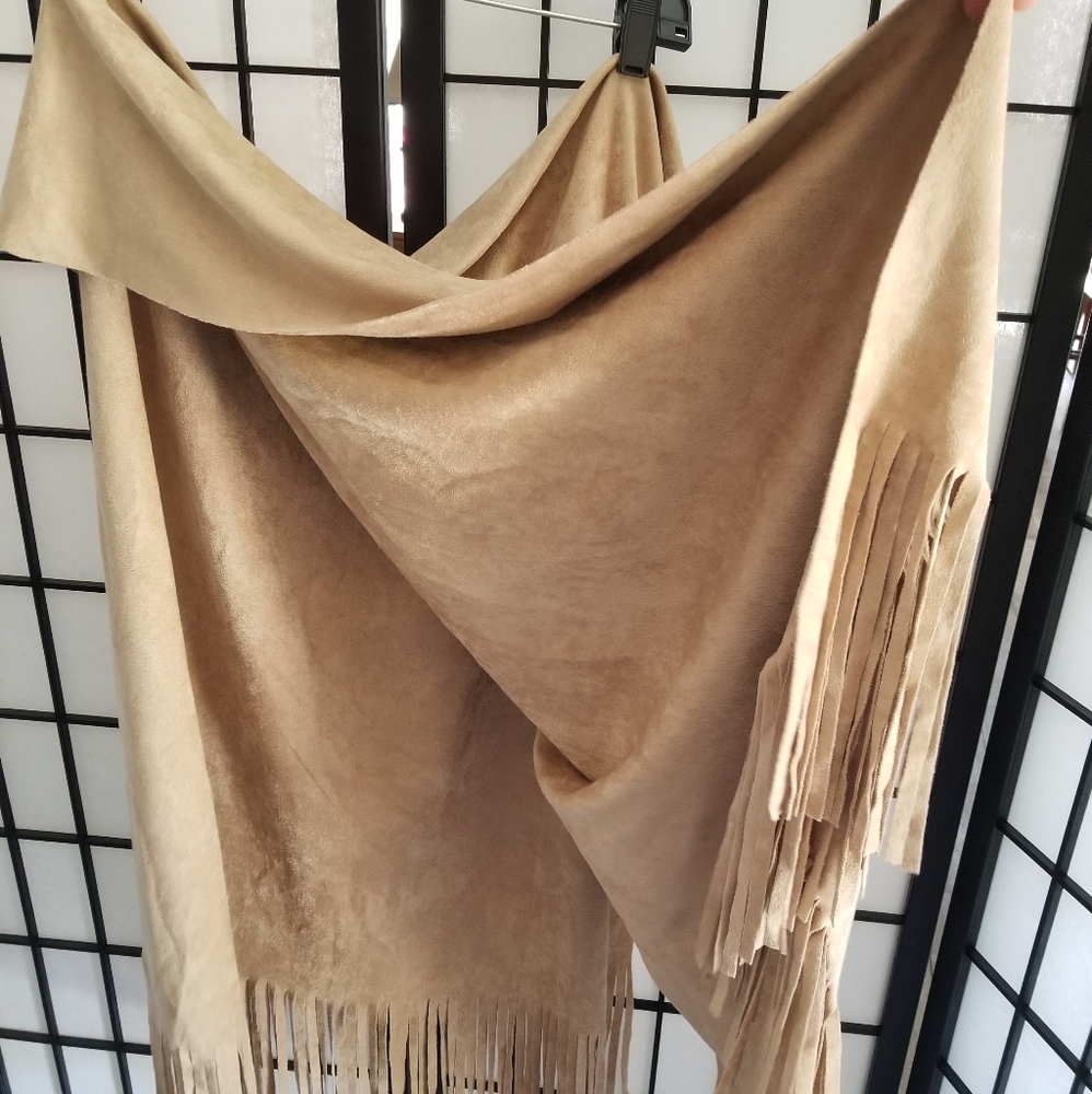 Guess Tan Bohemian Faux Suede Wrap
